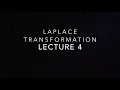 Laplace Transformation Lec 4 Differential Equations and Initial Value Problems Examples