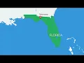 Map of USA Keynote maps of Florida State
