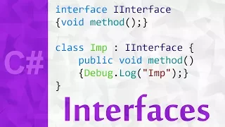 Interfaces Explained in C An Interface Programming Tutorial in Unity with Examples