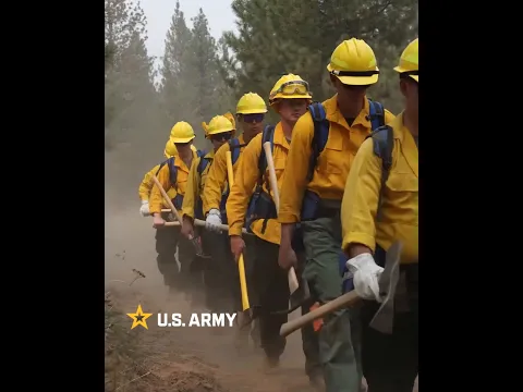 Army national wildland fire response
