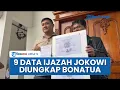 Lagu Bonatua Silalahi Tunjukkan Salinan Ijazah Jokowi, Ungkap 9 Rincian Data yang Sempat Disensor KPU