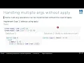 CS450 S21 16 03 Function application and Variable number of arguments