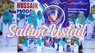 ustad e mohtaram ko mera salam tribute to our beloved teacher we saluteyou amazing salute teacher