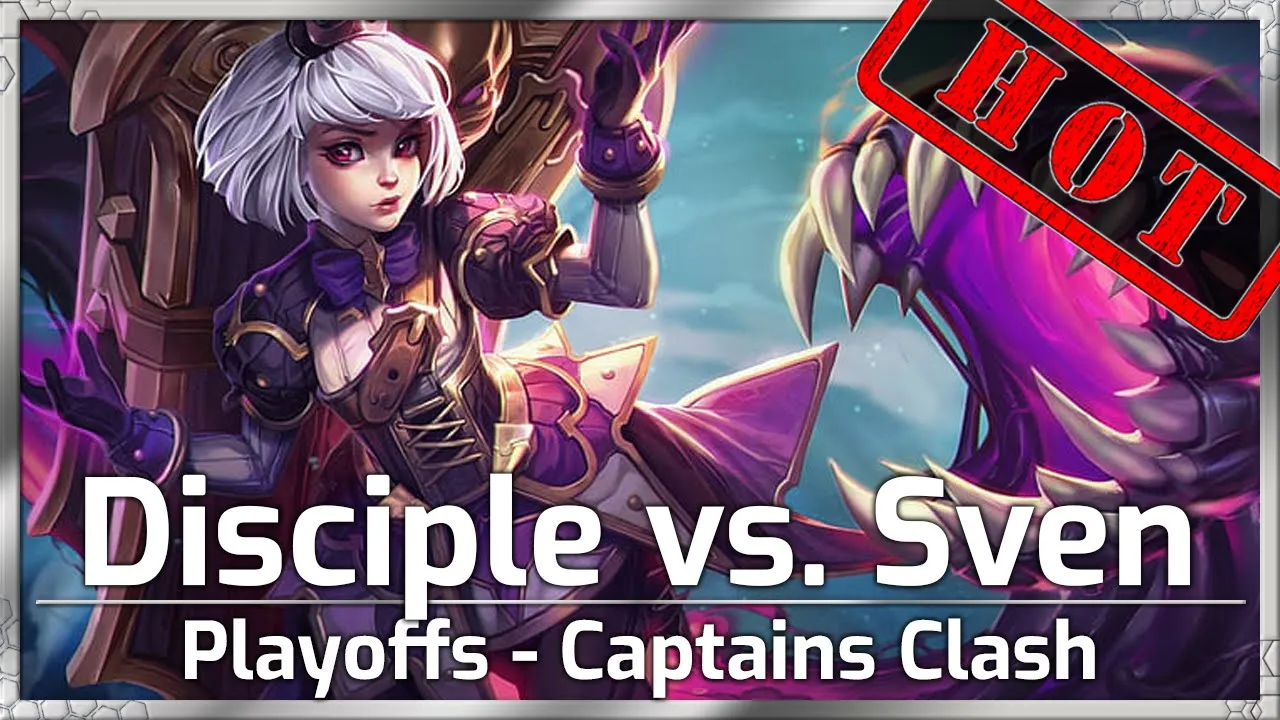 PLAYOFFS: Disciple vs. Sven - Captains Clash - Heroes of the Storm