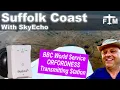 Lagu Suffolk Coast with SkyEcho | BBC Orfordness Transmitter with an ILS Practise Approach
