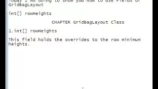 Java Programming Tutorial - GridBagLayout-4
