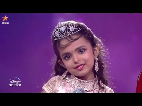 Download MP3 Raajavin Paarvai 👌 #AksharaLakshmi  #Maithrayan | Super Singer Junior 9 | Episode Preview