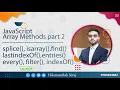 Lec JavaScript Array Methods Part Two
