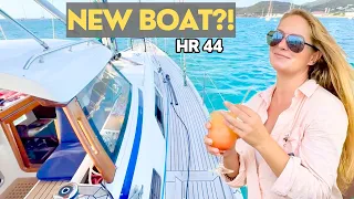 ⛵️The FUTURE of JOCO: HALLBERG RASSY 44 BOAT TOUR | & taking apart the heat exchanger