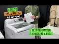 How To Use LG Top Load Washing Machine WT7300 and others - Getting Started Cycles