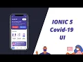 Ionic 5 Covid-19 App UI Ionic 5 UI Tutorial for Beginners Speed Code