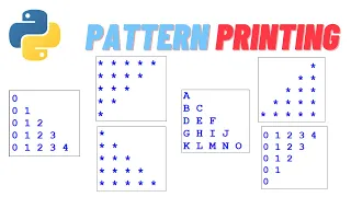 Patterns Pyramids printing in Python