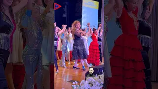 لحظة من الفرح استعراض أطفال ورقصات صفاء أبو السعود تشعل المسرح 