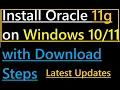 How to install Oracle 11g on Windows 11