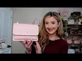 Coach Klare Powder Pink Handbag Review What fits mod shots more