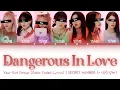 Download Lagu [Your Girl Group] Dangerous In Love- SECRET NUMBER(7 Members) || Color Coded Lyrics (Han/Rom/Eng) ||