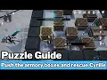 Vessel of Mediocrity III Push the armory boxes and rescue Cyrille - Honkai Star Rail
