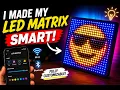 I made my led matrix smart