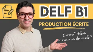 Download DELF B1 - 2024 | Exemple de PRODUCTION ÉCRITE + PDF MP3