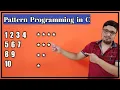 Pattern Programs In C PART 2 C Programming In Hindi PART 41