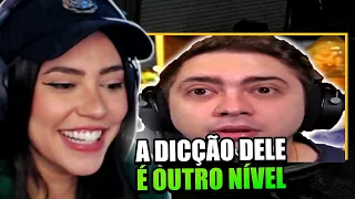 ALANZOKA E SUA DICÇÃO FANTÁSTICA! | LOUD MII REAGE
