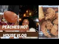 TRYING SOUTHERN CUISINE IN BROOKLYN NY PEACHES HOT HOUSE FORT GREENE SHAMMA BEE