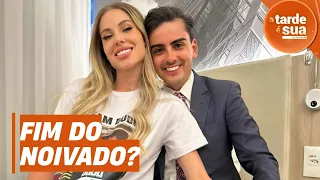Crise no namoro? Sonia Abrão repercute rumores sobre Dudu Camargo e Saory