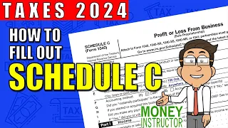 How to Fill Out Schedule C Form 1040 for 2023 Taxes 2024 Money Instructor