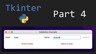 Tkinter - Validation