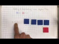 Adding and subtracting positive and negative integers with algebra tiles