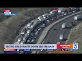 Big rig overturns on Grapevine