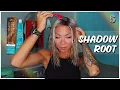 Blonde to Brown DIY SHADOW ROOT Color Fillers