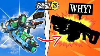 Top 10 Legendary Weapons Bethesda REMOVED FROM FALLOUT 76 Rare Fallout 76 Weapons