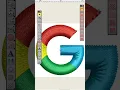 1 Minute Embroidery Digitizing Google Logo