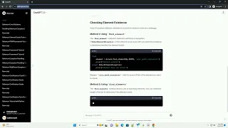 selenium element exists python
