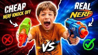 We Tested Dollar Store Five Below Guns Against REAL Nerf