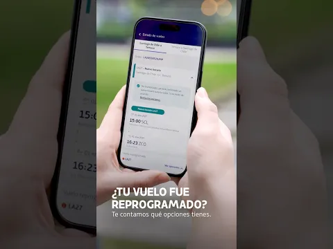 ¿Te reprogramaron un vuelo LATAM? ✈️ Te contamos qué opciones tienes.