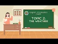 Download Lagu English Vocabulary Class: The Weather Topic - Toon Talk English