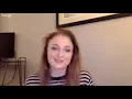 Video di Sophie Turner ('Game of Thrones’): ‘I always saw something of a warrior in Sansa’