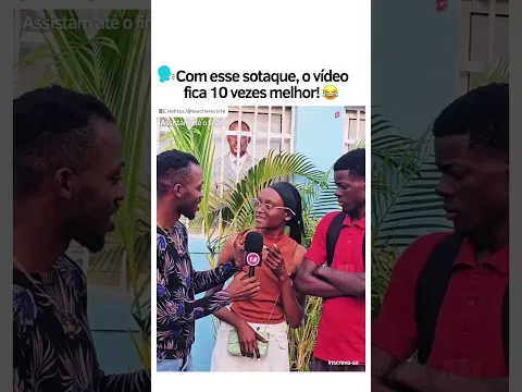 😂 Com esse sotaque, o vídeo fica 10 vezes melhor! Kkk #viralshort #humor #memes