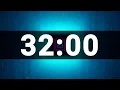 32 Minute Timer with Cool Upbeat Music for Kids Chill Instrumental Countdown