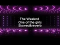 Download Lagu The Weeknd, JENNIE \u0026 Lily Rose Depp - one of the girls (Slowed\u0026reverb)