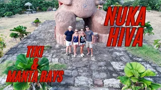 Nuka Hiva  swimming with the giant Manta Rays