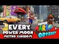 Super Mario Odyssey Walkthrough - How to get all 81 Power Moons in Metro Kingdom Every Moon
