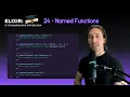 Elixir Full Course 24 - Named Functions