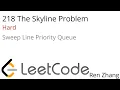 Leetcode 218 The Skyline Problem