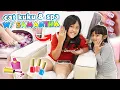 DINAR DAN SAMANTHA BIKIN NAILART KUKU GEMES DI SALON KUKU😍 #viral #trending