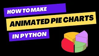 How to make Animated pie charts in Python