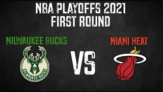 milwaukee bucks vs miami heat 2021 nba playoffs full series highlights