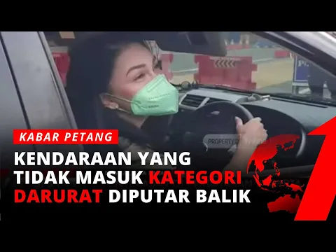 Puluhan Kendaraan Diputarbalikkan Petugas di Gerbang Tol Bekasi Barat